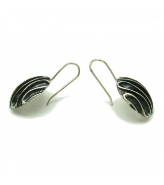 E000542 Sterling Silver Earrings Solid 925